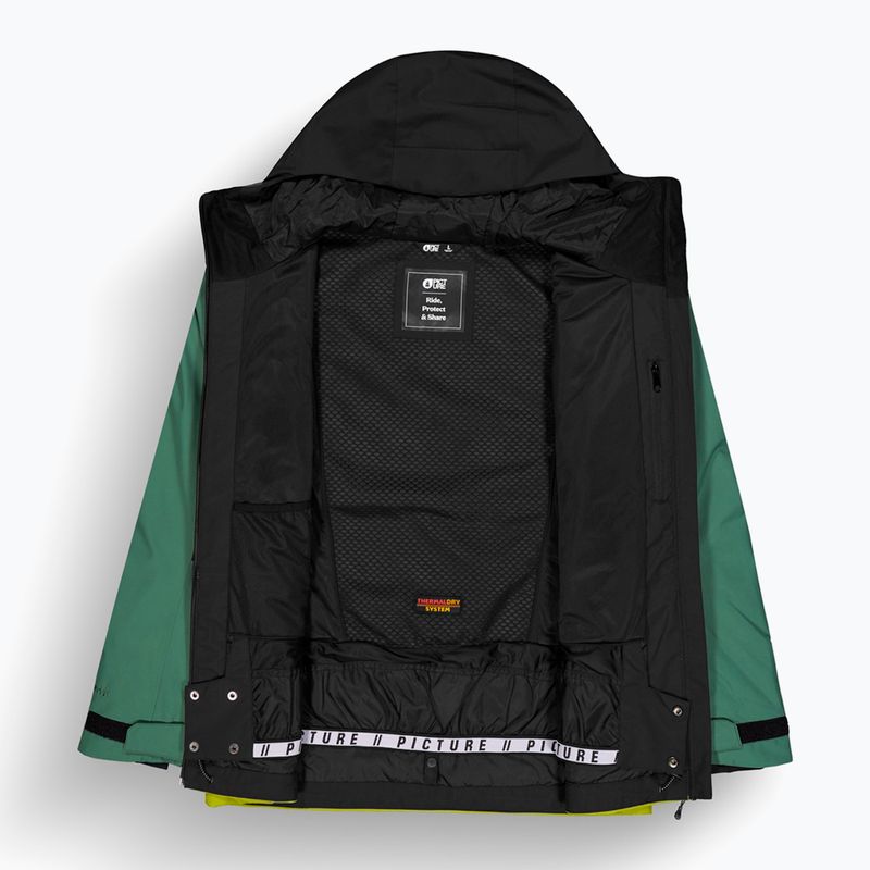 Vyriška slidinėjimo striukė Picture Object smoke pine black 14