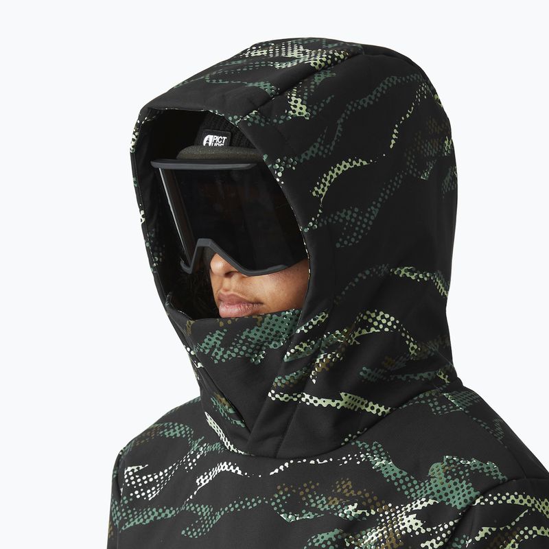 Slidinėjimo striukė Picture Parker Printed forest shadow print 12