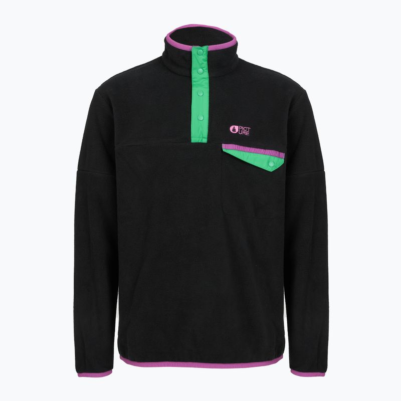 Vyriškas slidinėjimo flisinis džemperis Picture Arcca 1/4 Zip black 6