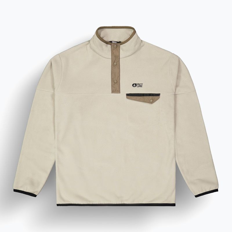 Vyriškas slidinėjimo flisinis džemperis Picture Arcca 1/4 Zip pure cashmere