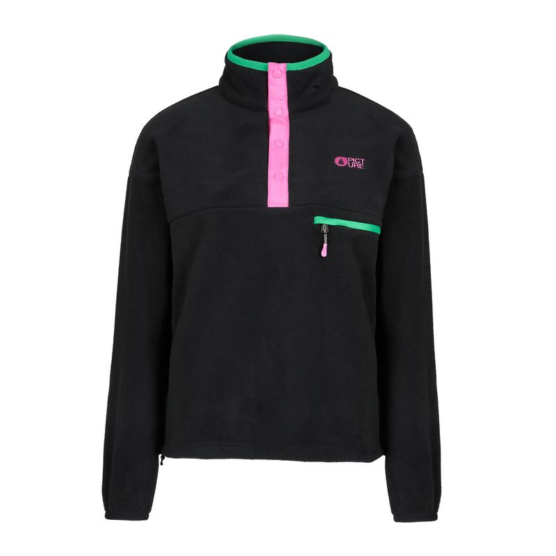 Moteriškas slidinėjimo flisinis džemperis Picture Arcca 1/4 Zip black 7