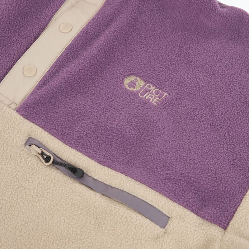 Moteriškas slidinėjimo flisinis džemperis Picture Arcca 1/4 Zip pure cashmere 9