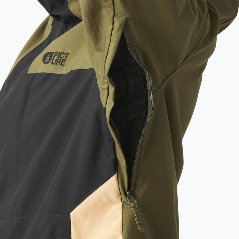 Moteriška slidinėjimo striukė Picture Seakrest tobacco black 6