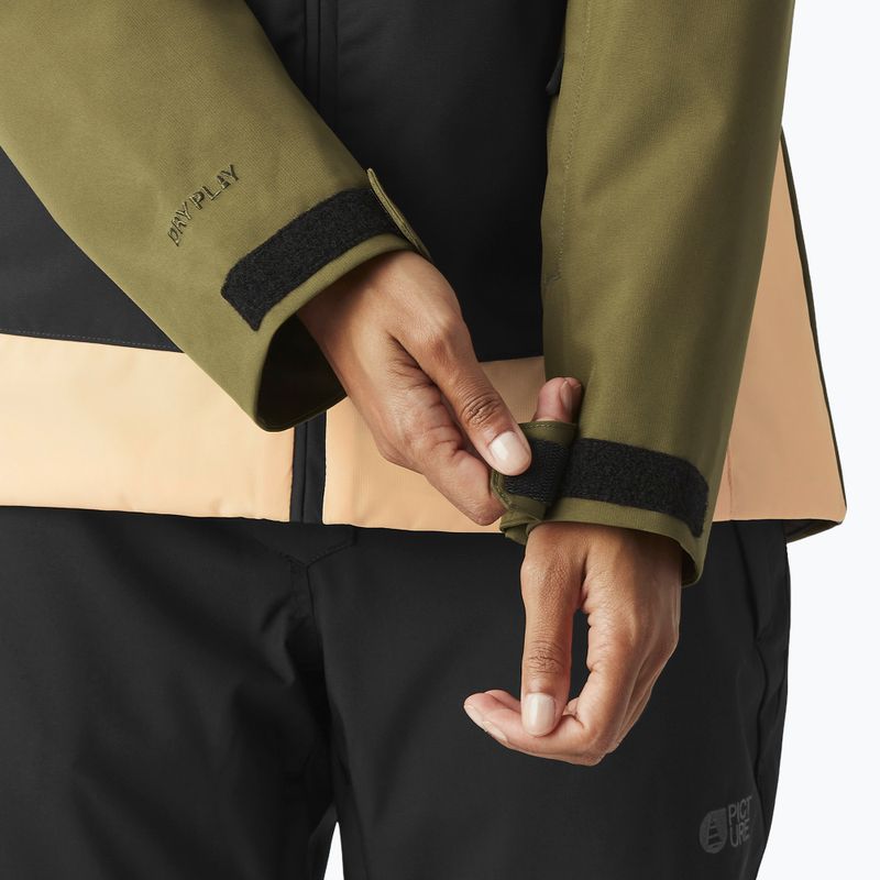 Moteriška slidinėjimo striukė Picture Seakrest tobacco black 7