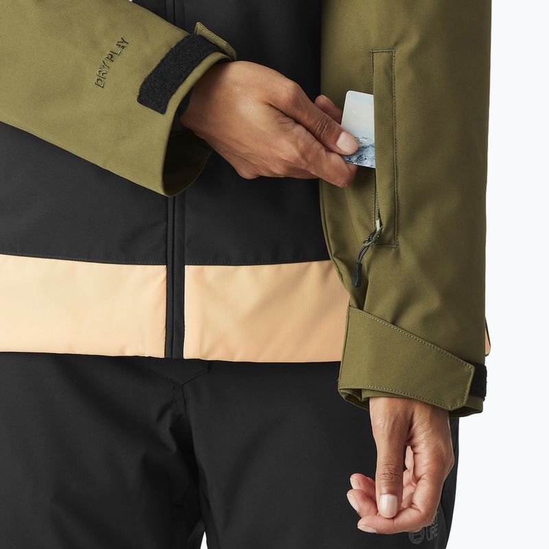 Moteriška slidinėjimo striukė Picture Seakrest tobacco black 8