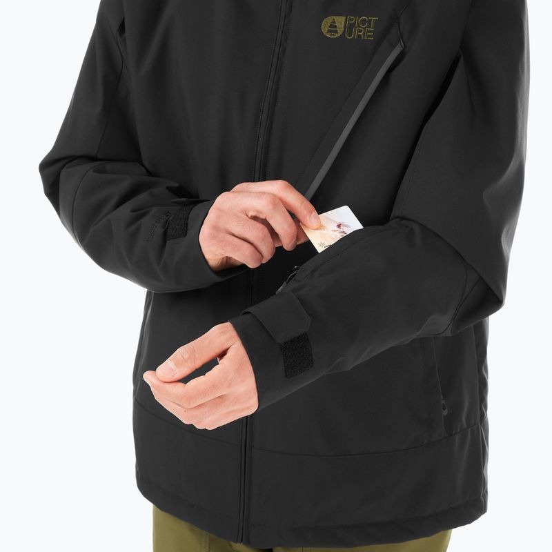 Vyriška slidinėjimo striukė Picture Nitric black 10