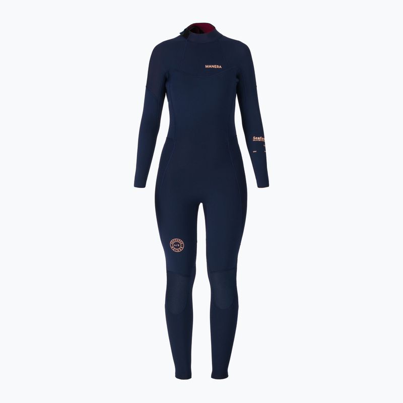 Moteriškas MANERA Seafarer 4/3 mm tamsiai mėlynas 22221 hidrokostiumas