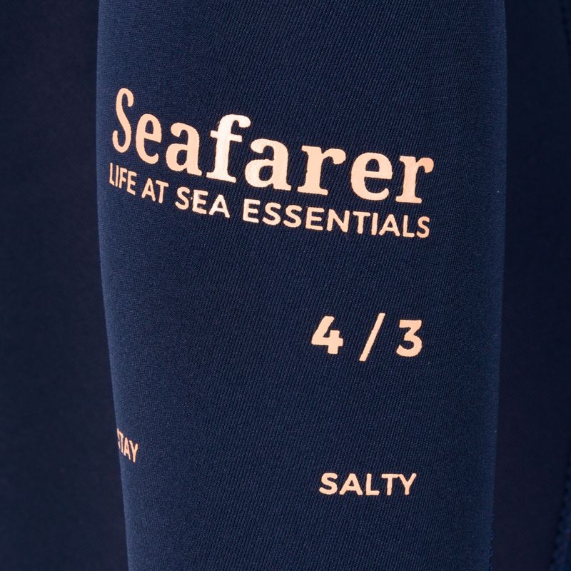 Moteriškas MANERA Seafarer 4/3 mm tamsiai mėlynas 22221 hidrokostiumas 5