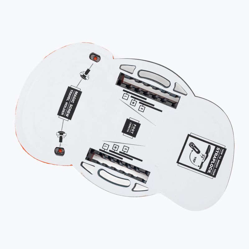 Kiteboard padai ir dirželiai F-One Platinum 3 Bindings + Slate/ Flame rankena 77223-8001-S 5