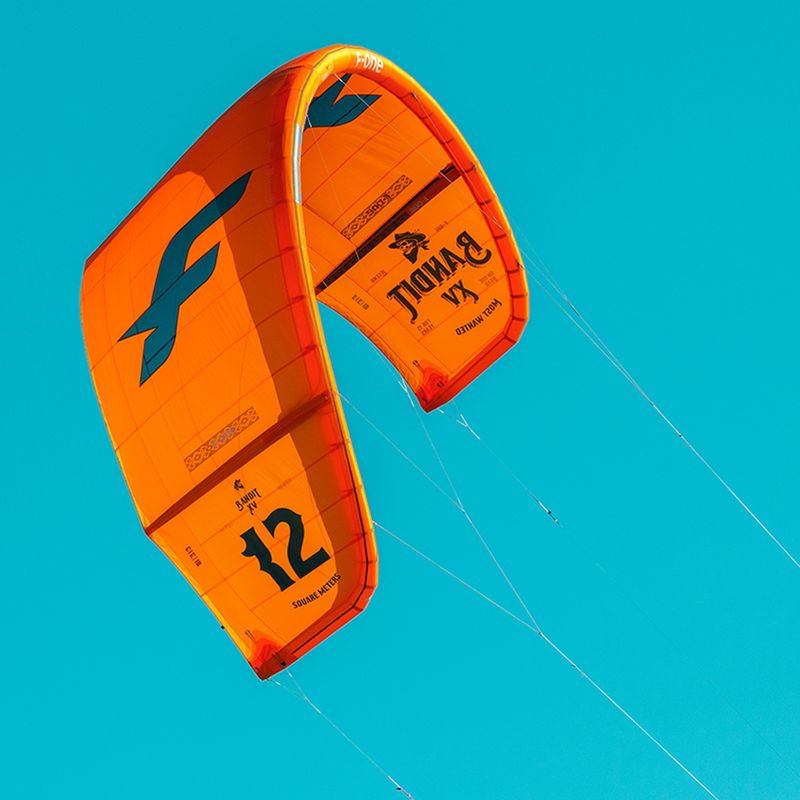 F-ONE Bandit XV jėgos aitvaras oranžinis 77221-0101-B-7 5