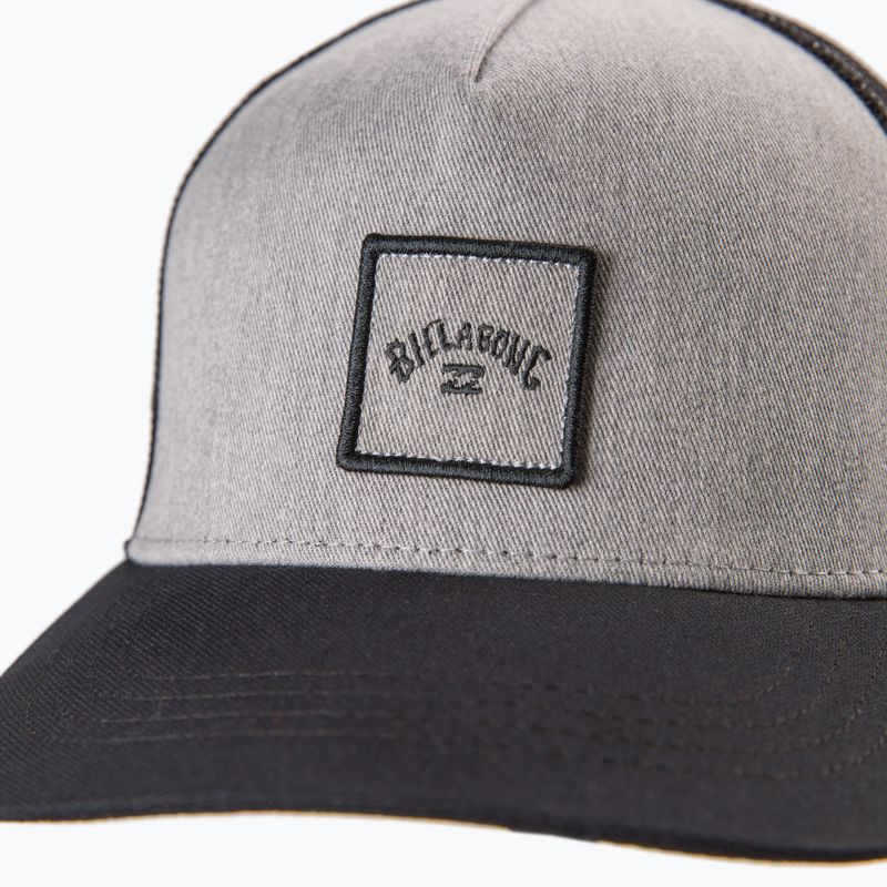 Billabong Stacked Trucker pilka beisbolo kepuraitė su snapeliu 3