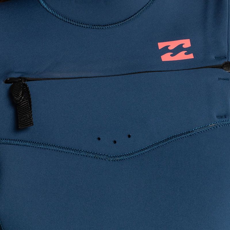 Moteriškas Billabong 4/3 Synergy CZ Full blue wave hidrokostiumas 3