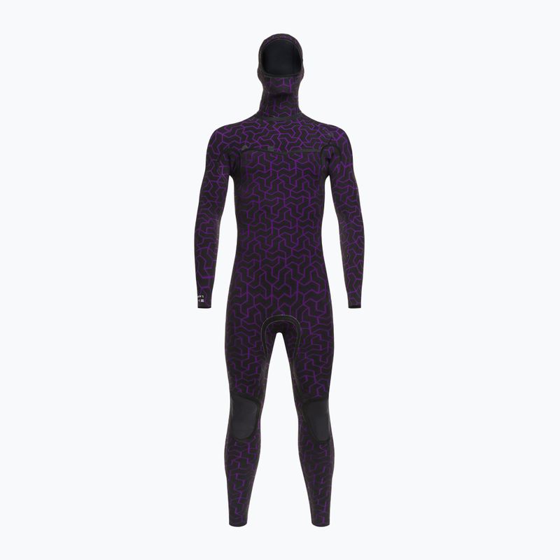 Vyriškos Billabong 5/4 Furnace Hooded CZ Full Black Plaukimo putos 4