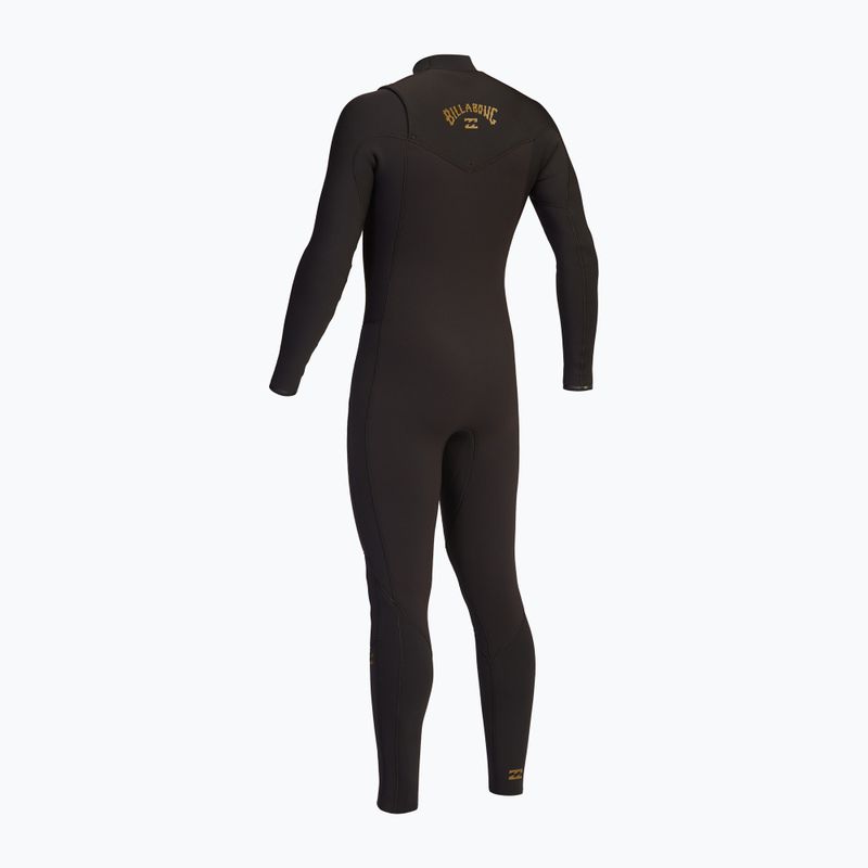 Vyriškas Billabong 5/4 Revolution L/SL juodas molio hidrokostiumas 2