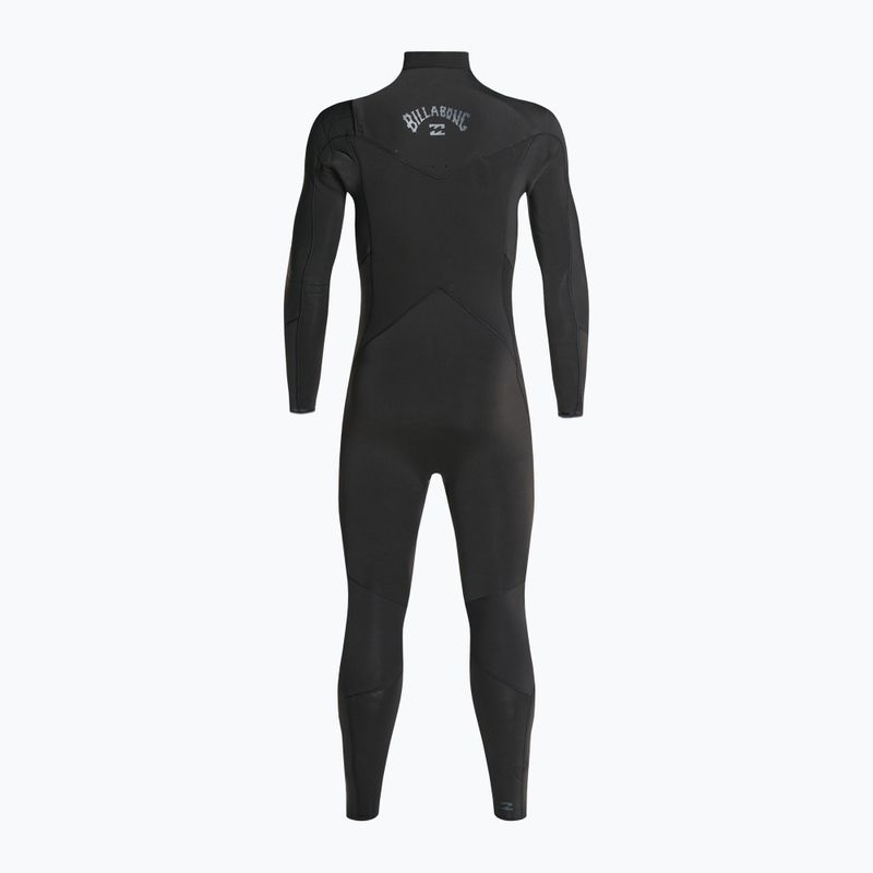 Vyriškas Billabong 5/4 Absolute CZ Full black hash foam maudymosi kostiumėlis 8