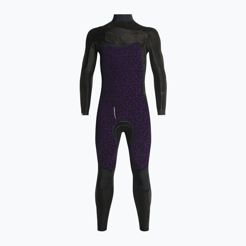 Vyriškas Billabong 5/4 Absolute CZ Full black hash foam maudymosi kostiumėlis 9