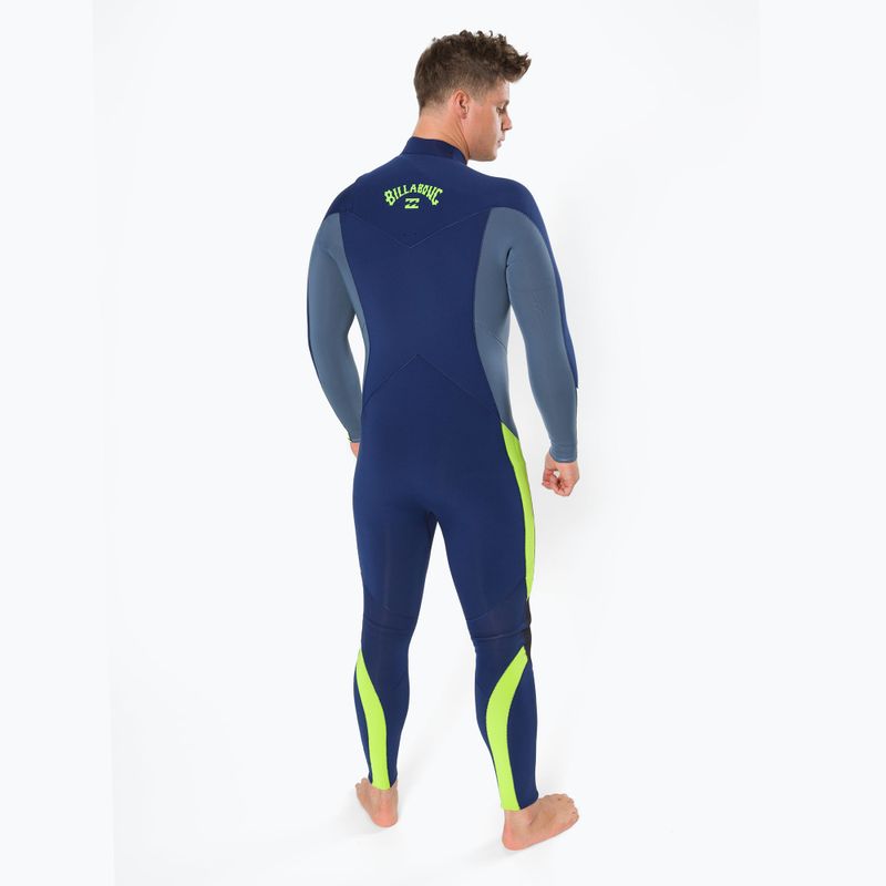 Vyriškas Billabong 5/4 Absolute CZ Full navy hidrokostiumas 2
