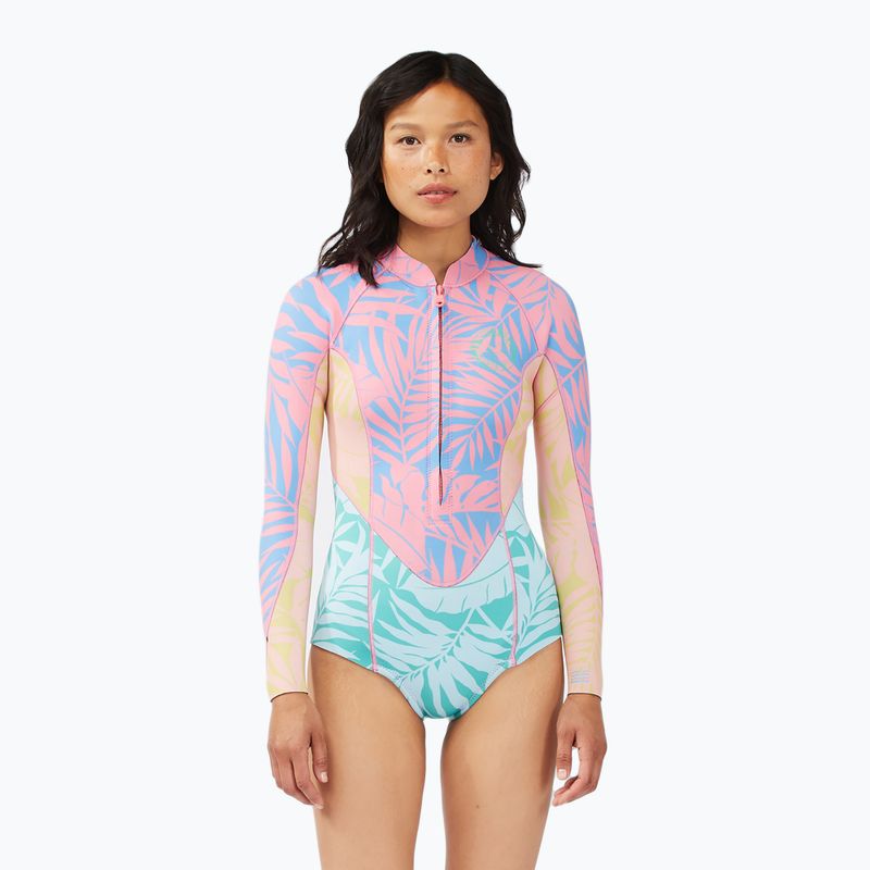 Billabong Salty Dayz LS Spring mystic multi moteriškas plaukimo hidrokostiumas 6