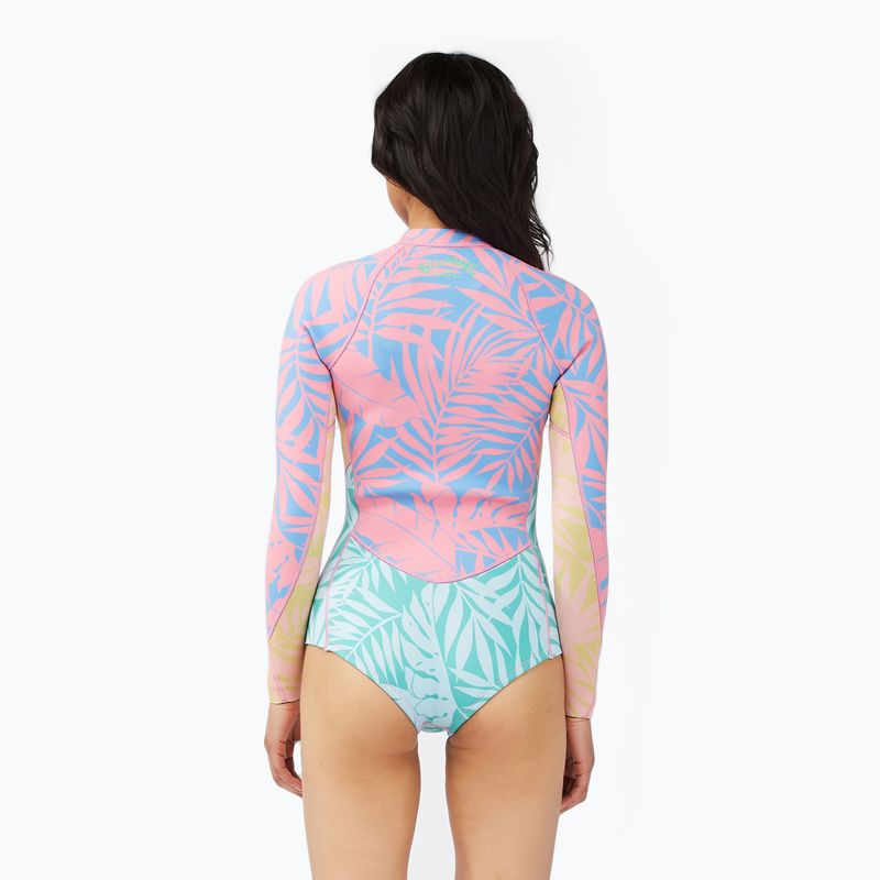 Billabong Salty Dayz LS Spring mystic multi moteriškas plaukimo hidrokostiumas 7