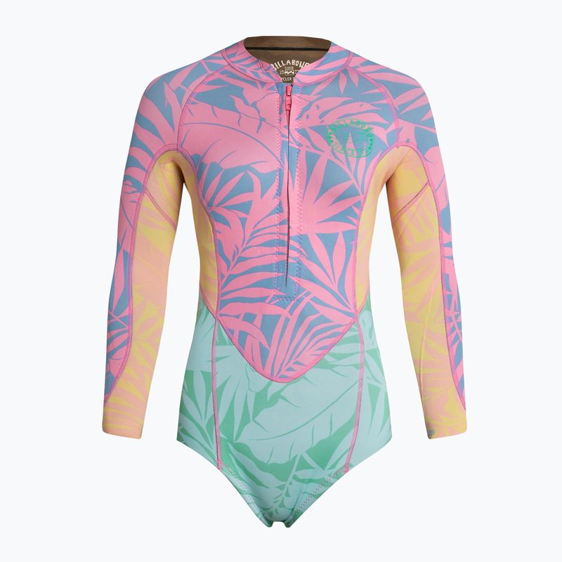 Billabong Salty Dayz LS Spring mystic multi moteriškas plaukimo hidrokostiumas 2