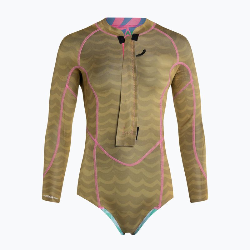 Billabong Salty Dayz LS Spring mystic multi moteriškas plaukimo hidrokostiumas 4