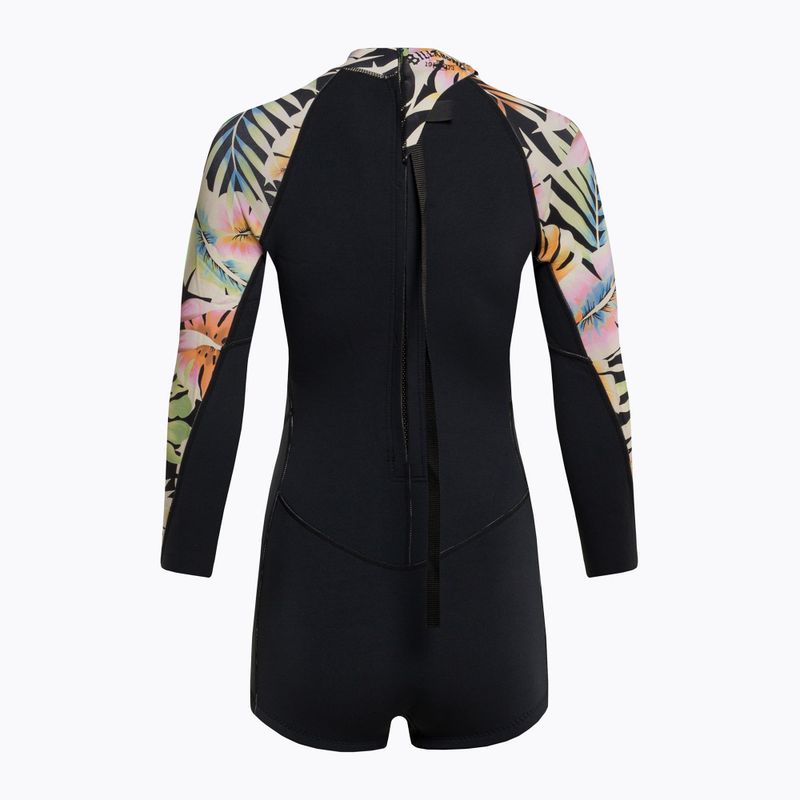 Moteriškas Billabong Spring Fever LS Spring black hidrokostiumas 3