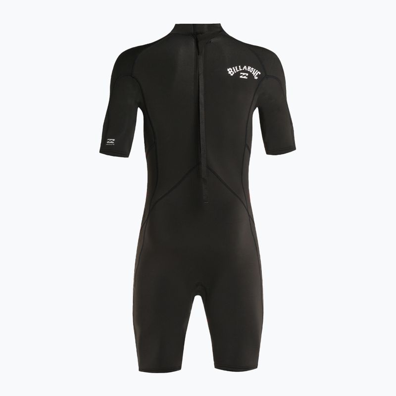 Vyriškas Billabong 2/2 Absolute BZ SS FL Spring 2022 juodas hidrokostiumas 3