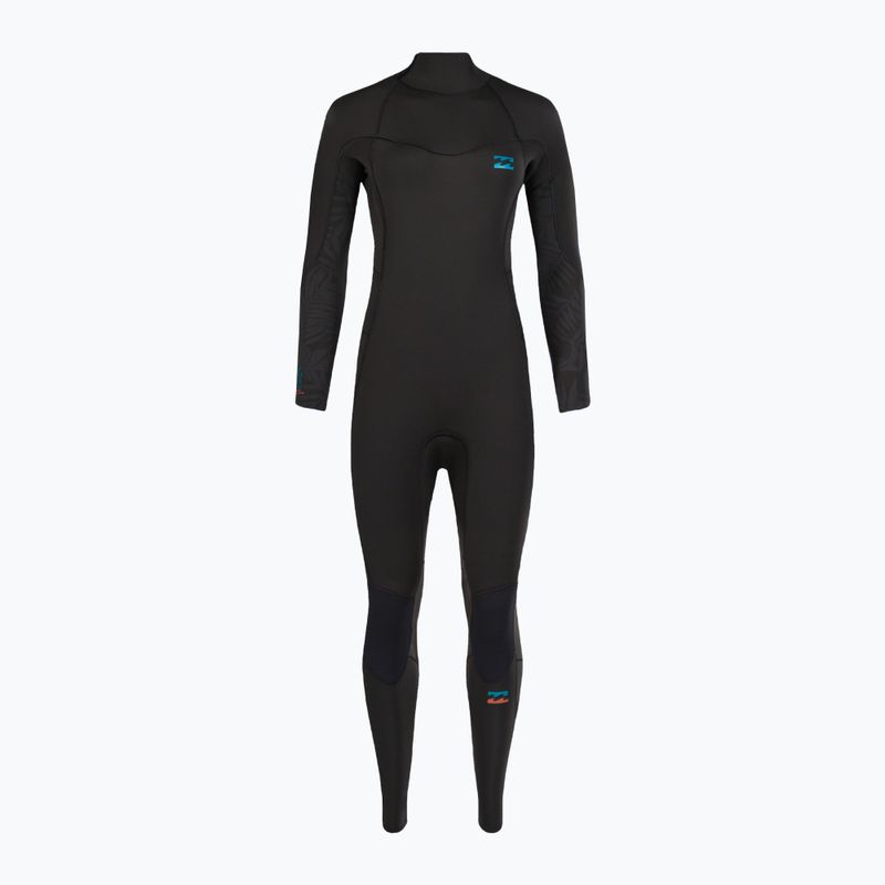 Billabong 4/3 Synergy BZ Full black palms moteriškas hidrokostiumas 2