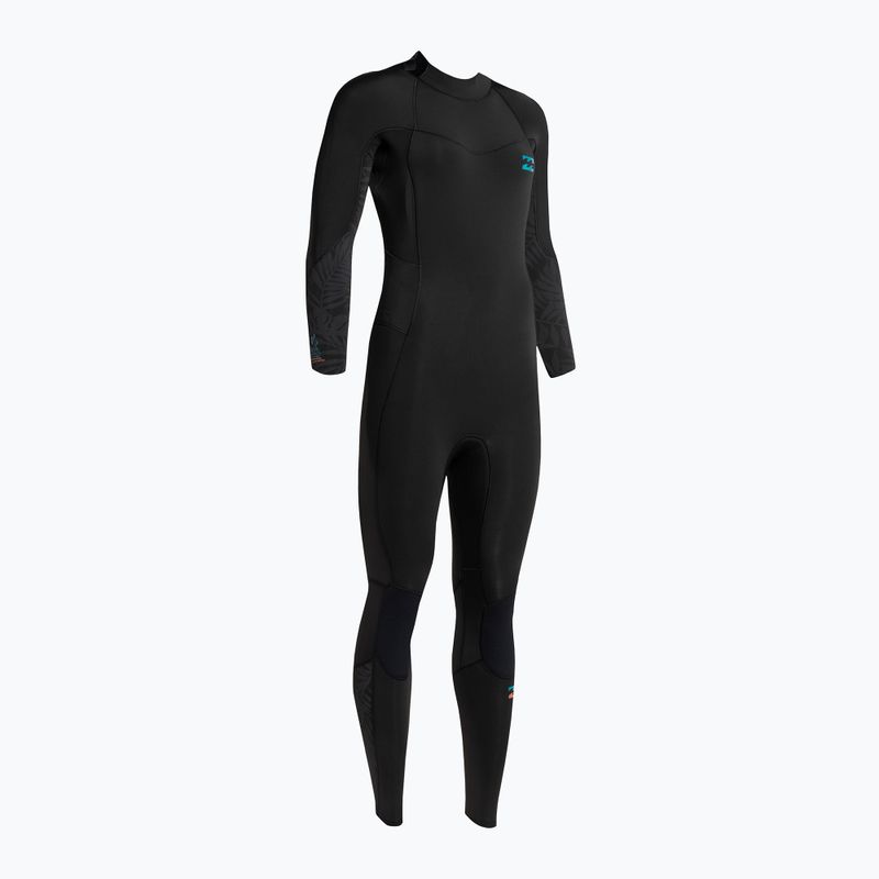 Billabong 5/4 Synergy BZ L/SL Black Palms moteriškas hidrokostiumas