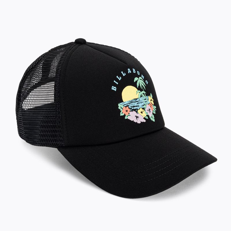 Billabong moteriška beisbolo kepuraitė Aloha Forever black/green
