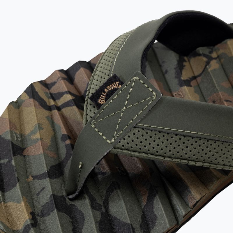 Vyriškos Billabong Dunes Impact Texture camo šlepetės 7