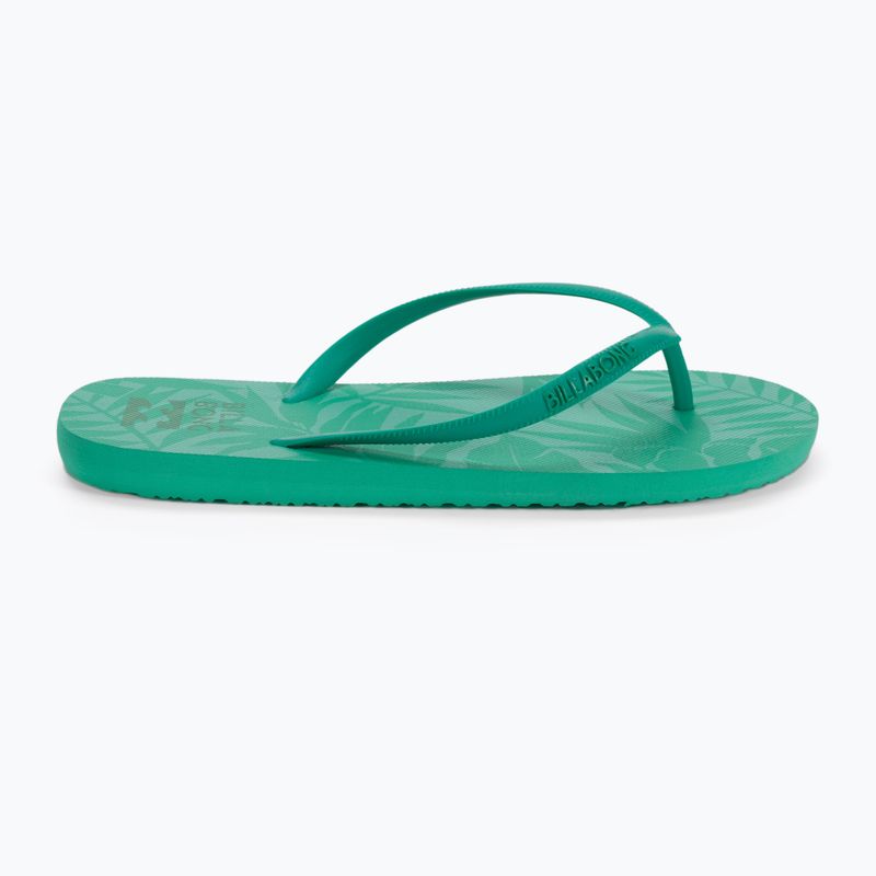 Moteriškos Billabong Dama tropical green šlepetės 2