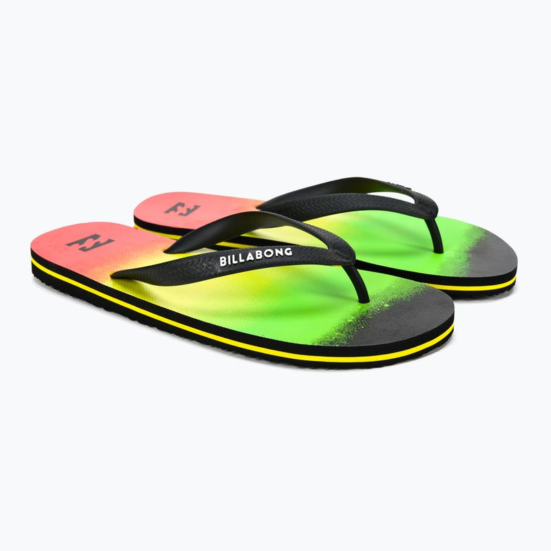 Vyriškos Billabong Tides Fade rasta šlepetės 5
