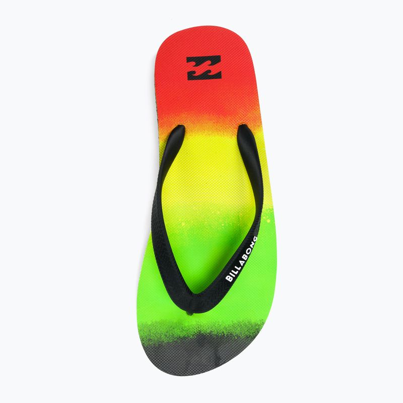 Vyriškos Billabong Tides Fade rasta šlepetės 6