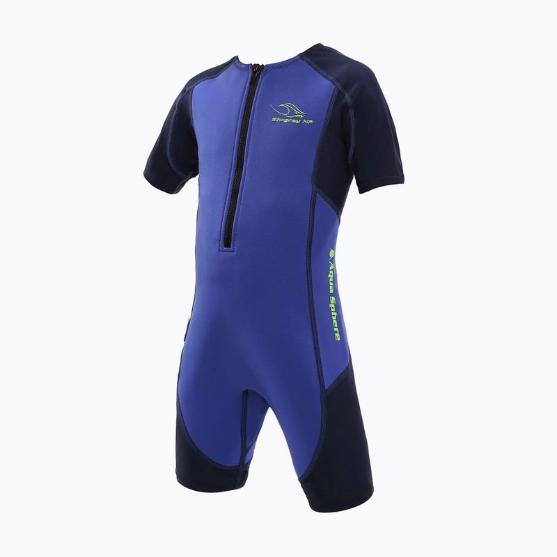 Aquasphere Stingray HP2 karališkai mėlynas/navy blue vaikiškas hidrokostiumas