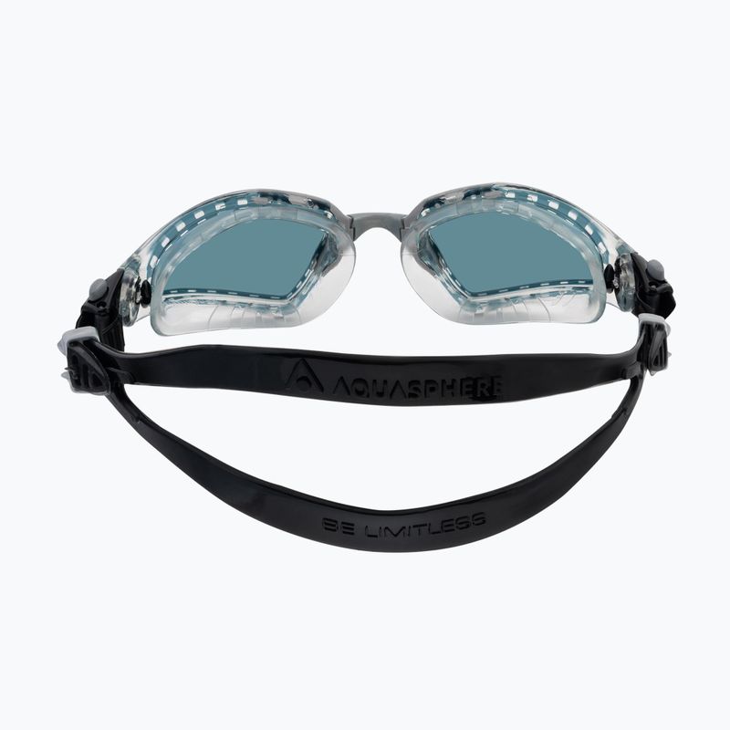 Aquasphere Kayenne Pro 2022 skaidrūs / pilki / tamsūs plaukimo akiniai 5