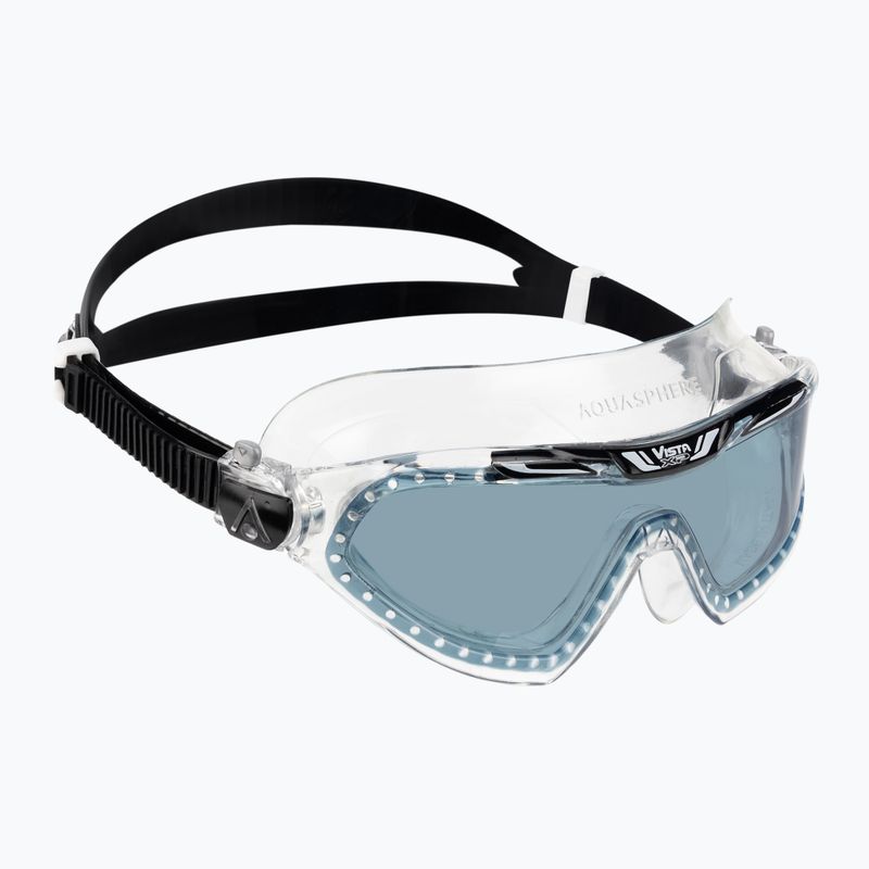 Aquasphere Vista Xp skaidri/juoda plaukimo kaukė MS5090001LD
