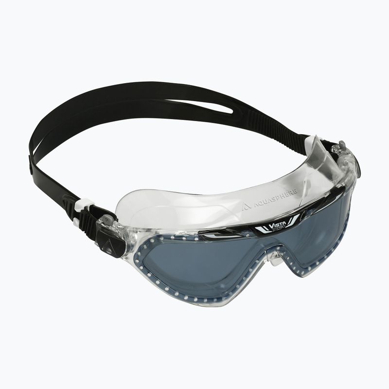 Aquasphere Vista Xp skaidri/juoda plaukimo kaukė MS5090001LD 8