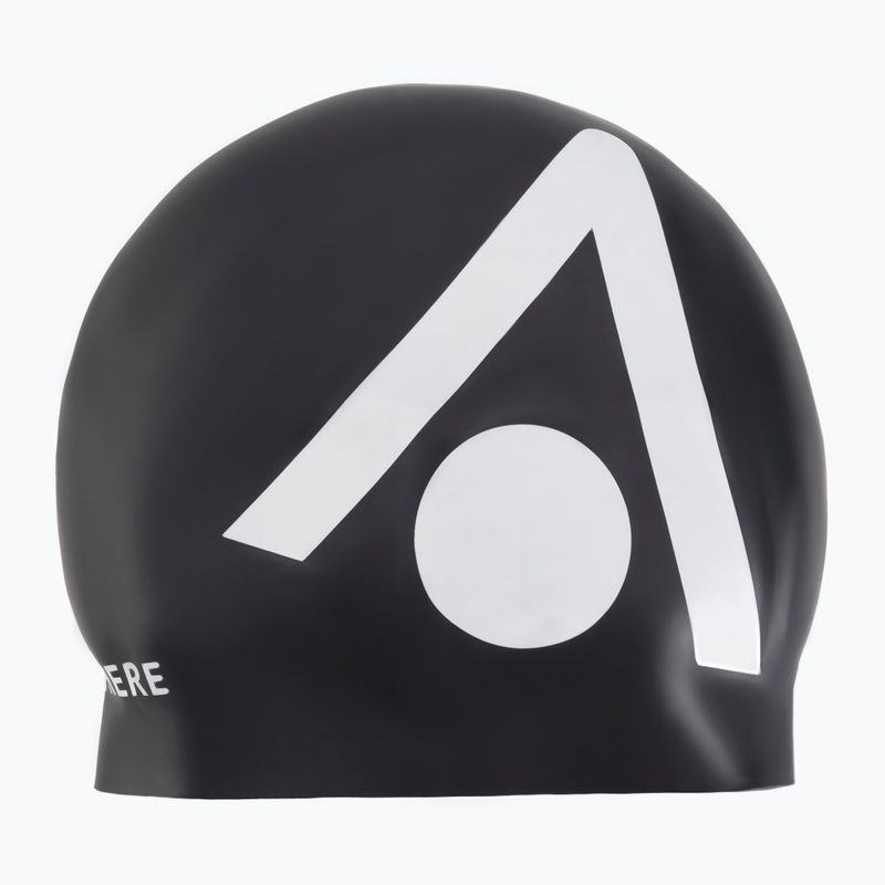 Aquasphere Tri juoda/balta plaukimo kepuraitė
