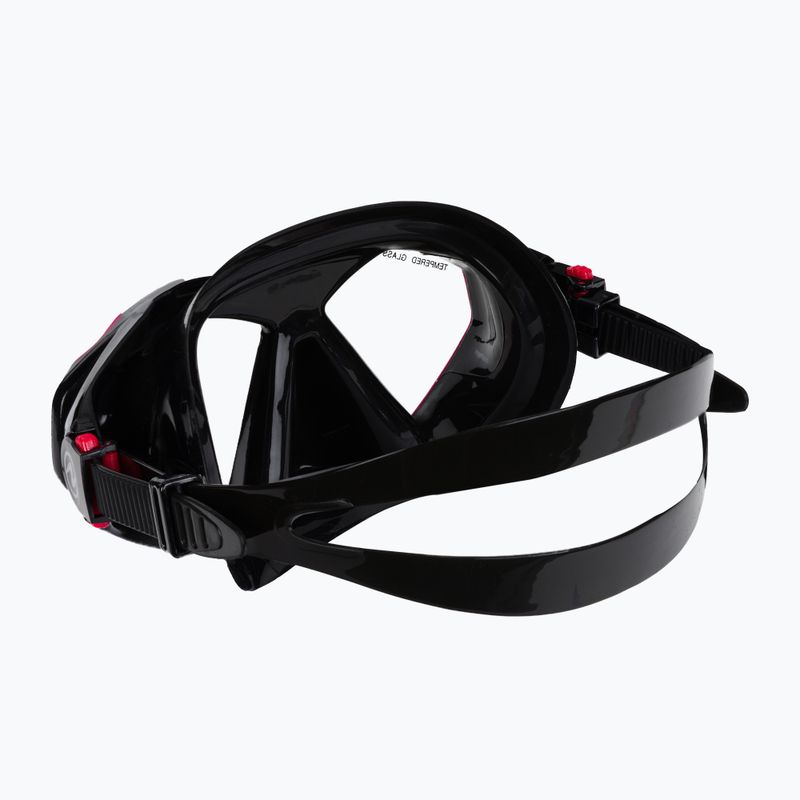 Aqualung Hawkeye Combo juodas/rožinis nardymo rinkinys 6