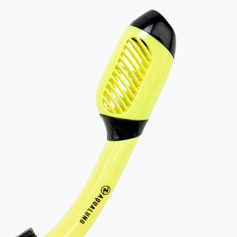 Aqualung Baffin vaikiškas snorkelis geltonos/juodos spalvos 2