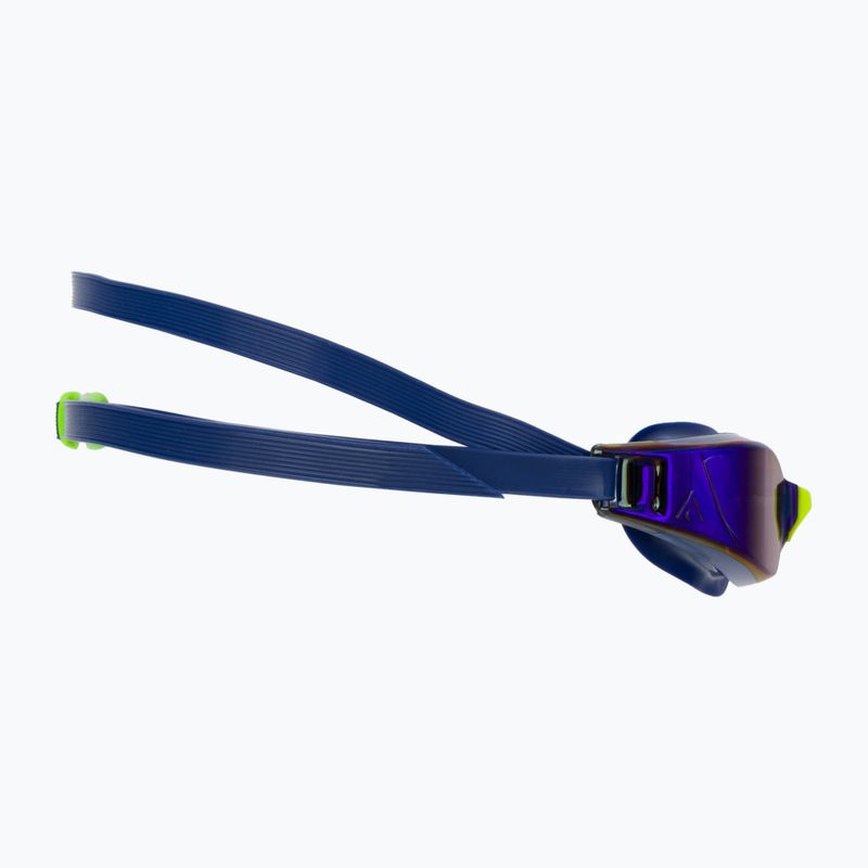 Aquasphere Xceed 2022 tamsiai mėlyni / tamsiai mėlyni / veidrodiniai mėlyni plaukimo akiniai 3