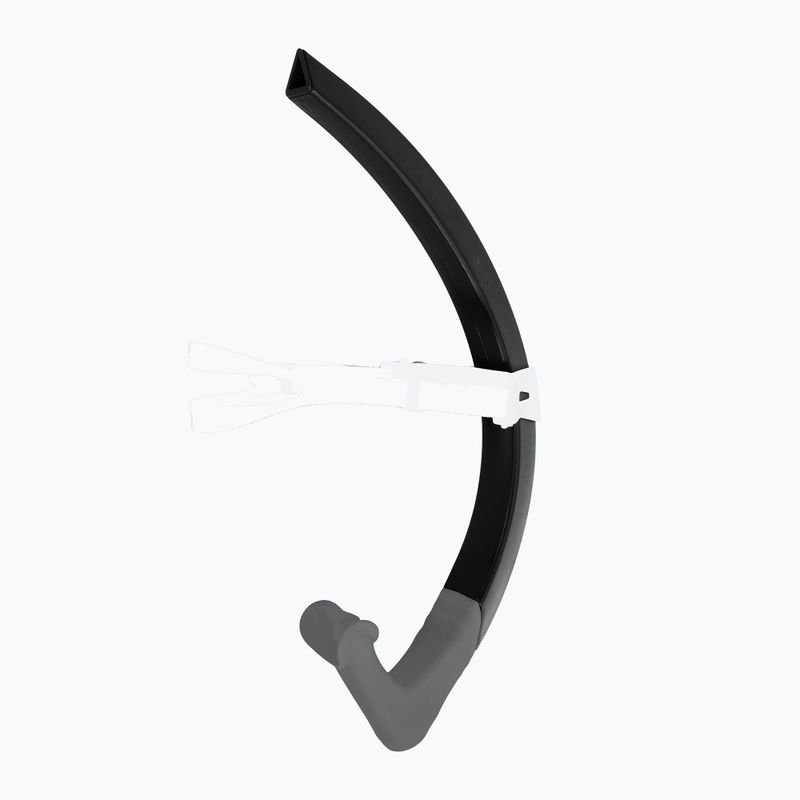 Galvos vamzdis plaukimui Aquasphere Focus Snorkel black/grey
