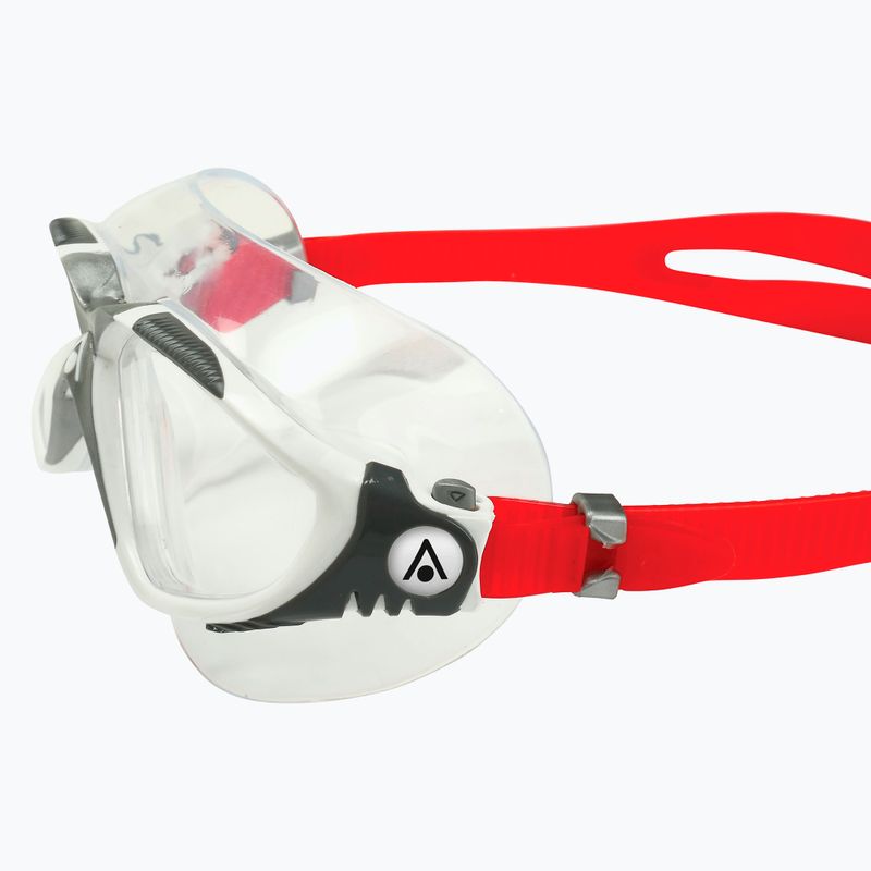 Plaukimo kaukė Aquasphere Vista white/red/clear 5