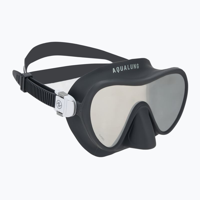 Paviršinio nardymo rinkinys Aqualung Combo Nabul kaukė + vamzdelis silver/mirror 2