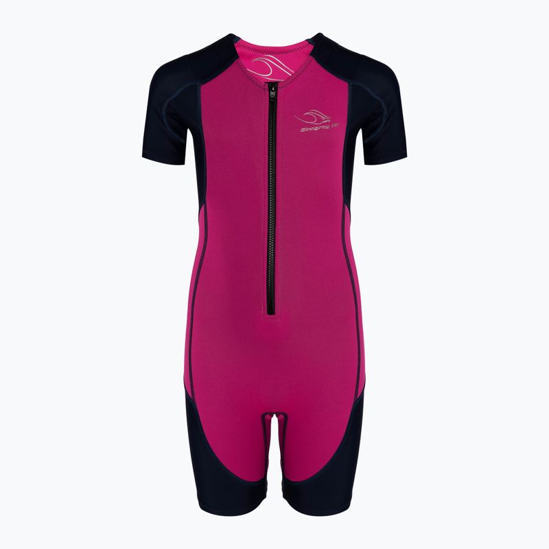 Vaikiškas plaukimo hidrokostiumas Aquasphere Stingray HP pink/navy blue 2
