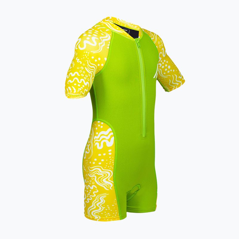 Vaikiškas plaukimo hidrokostiumas Aquasphere Stingray 2.0 green/yellow 3