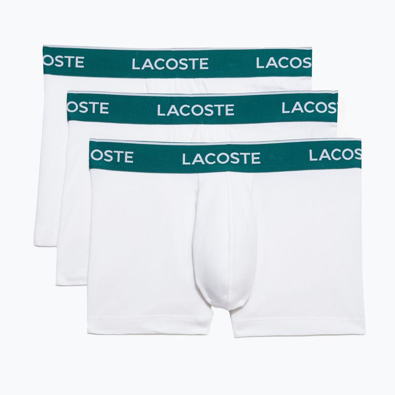 Lacoste boksininkų šortai 5H3389 001 3 poros balti 5