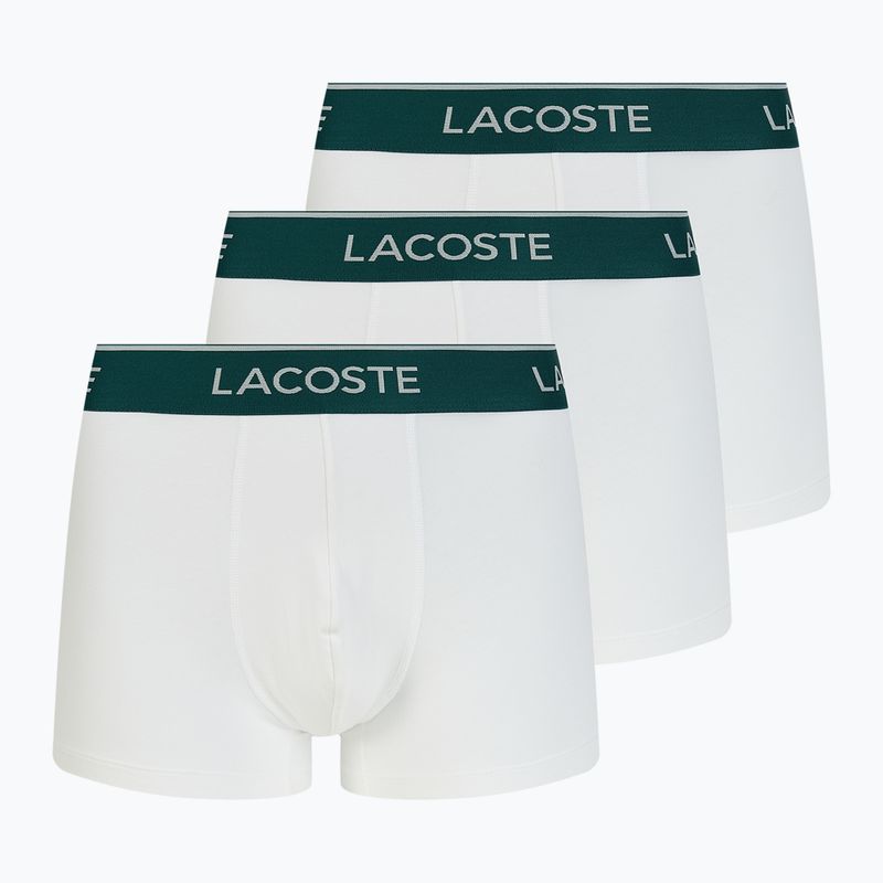 Lacoste boksininkų šortai 5H3389 001 3 poros balti