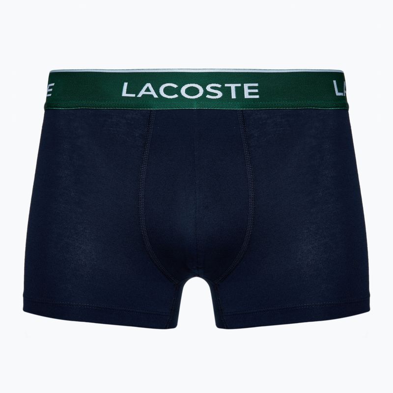 Trumpikės Lacoste 5H3401 3 pary navy blue/green/red/navy 3